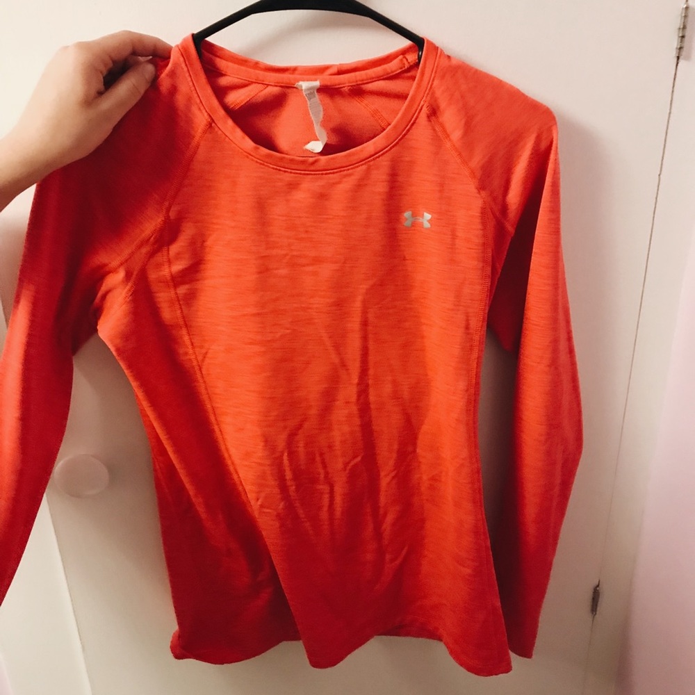 Pink Under-armor Long Sleeve